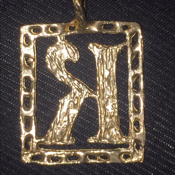 Genuine 14K Yellow Gold Pendant Unisex - Picture 3 of 13
